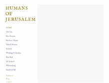Tablet Screenshot of humansofjerusalem.com